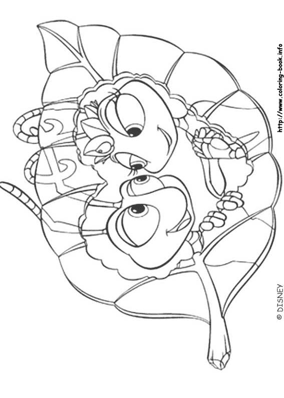 A Bug's life coloring picture